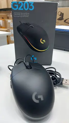 Logitech G203 LIGHTSYNC Wired Gaming Mouse