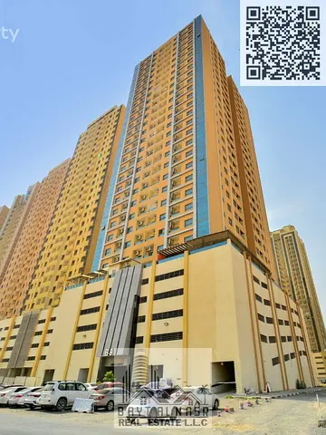 شقة غرفة وصالة (1BHK) للبيع بسعر مناسب في برج بارادايس ليك B9 – خيار مثالي للسكن أو الاستثمار