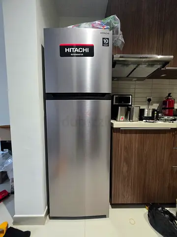 Hitachi 380L Top Mount Refrigerator HRTN5275M - Good Working Condition