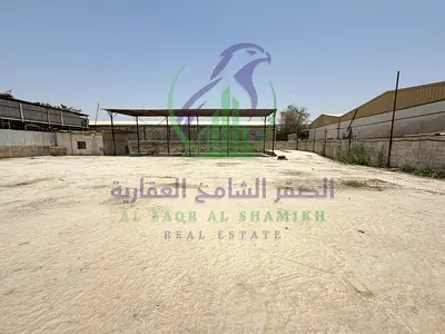 Industrial Yard For Rent In Industrial Area 5 Sharjah 15000 Sq Ft Air Conditioned Office Worker Accommodation Kitchen Bathrooms