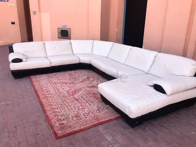 Premium Quality Natuzzi Italian U Shape Sofa