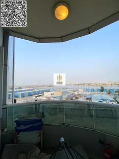 **🌊 Fully Furnished Studio with a Stunning Ajman Creek View | Available for Monthly Rent