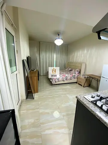 **🌊 Fully Furnished Studio with a Stunning Ajman Creek View | Available for Monthly Rent