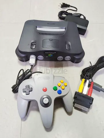 Nintendo 64 with one controller