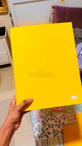 Plain Yellow Notebook or Journal