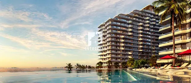 🌊 Fully Furnished 1-Bedroom Luxury Apartment | Dual Sea & City Views – Rosso Bay, Al Marjan Island