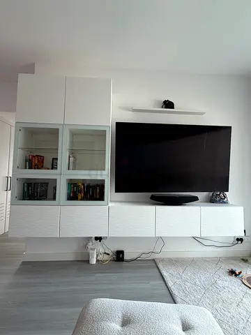 Tv stand tv unit white