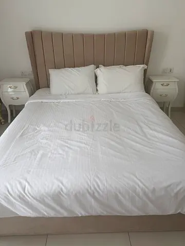 Queen sized bed