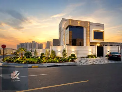 🏡 Brand New Luxury 6 Master Bedroom Villa for Sale | Private Pool | Al Helio 2 – Ajman ✨