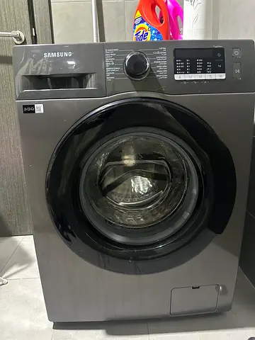 Samsung Front Load Washing Machine - 7kg, Grey, Good Working Condition used like brand new