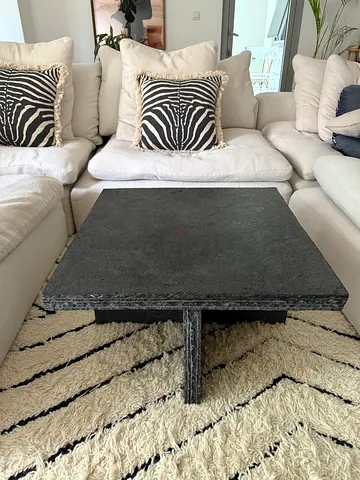 CB2 slate coffee table