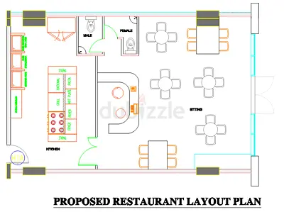 I prepare professional Space Planning, 2D AutoCAD Drawings, Fit-Out Drawings, and 3D Designs for off