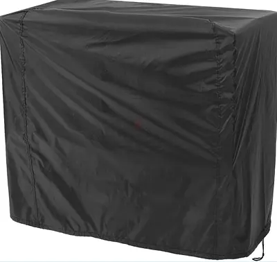 Black Outdoor Furniture Cover — Large Protective Waterproof Cover