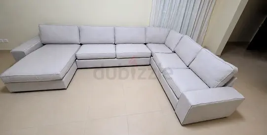 Selling brand new condition IKEA kivik ushape sofa beige