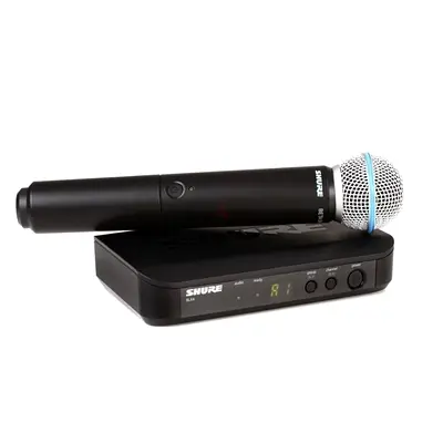 Shure beta 58a wireless microphone blx 24