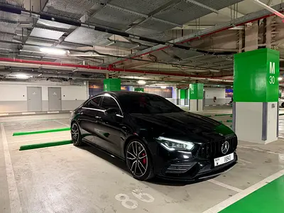Luxury Mercedes CLA 35 AMG 2022GCC UNDER WARRANTY Full agency service history Pristine Condition