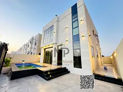 Luxury villa with private pool - prime location next to the services area in Ajman. Registration fee
