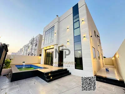 Luxury villa with private pool - prime location next to the services area in Ajman. Registration fees included.