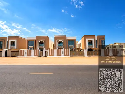 فيلا مفيلا في المويهات 2 عجمان، 5 غرف نوم، صالة ومجلس، غرفة خادمة، غرفة غسيل، فناء خارجي كبير، أرض 5120 قدم،ميزه للبيع بمنطقه الياسمين  موقع استراتيجي