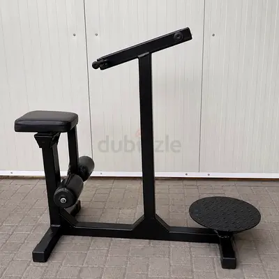 Used standing torso rotation / hip twist machine with seat and footplate