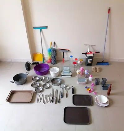 Assorted Kitchen Cleaning Materials Fix Price No Bargein Pls