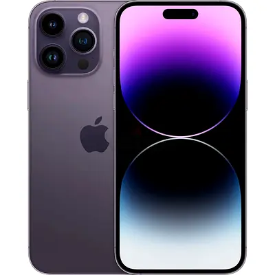Apple iPhone 14 Pro - 256GB (purple) - uae version both esim and physical
