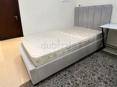 Single Bed Frame with Mattress