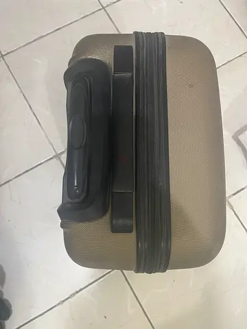 Small hard-shell carry-on suitcase / travel case - used