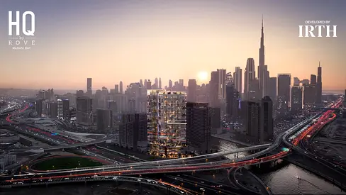 Dubai Design District View | Penthouse Loft Office | Prime Location