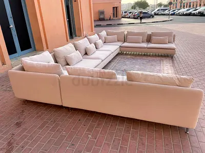 Like new Condition IKEA ___ Sodhremn U Shape Sofa Beige