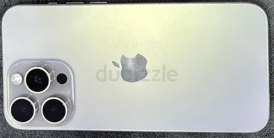 Silver Apple iPhone 15Pro Max - Good Condition, 3 Cameras