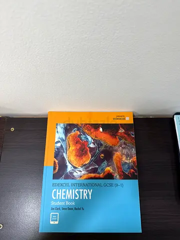 Chemistry IGCSE Pearson edexcel textbook