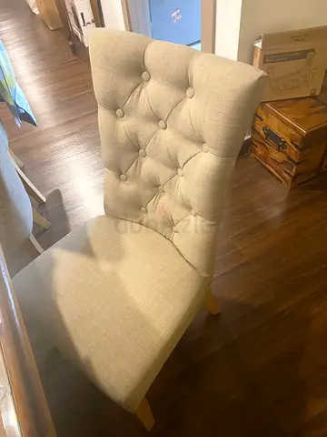 Distress Sale for Branded Dining Table with Chairs: Antique Solid Wood PanEm , UK family relocating