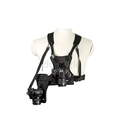 Dual Camera Chest & Shoulder Harness Strap - Heavy Duty