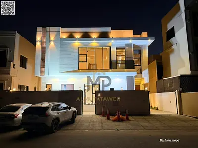Villa with (pool) for sale | ajman| al helio2 area | 5 master rooms, majlis, 2 halls| freehold | pr