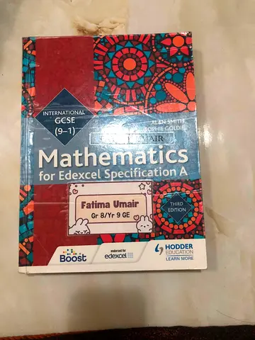International GCSE Mathematics for Edexcel Specification A (Third Edition)