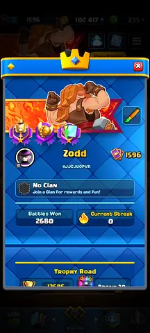 Stacked CR Account | 8x Level 16 Max Cards (Full Max Deck) | Multiple Evos | 12.6K Trophies |122/122