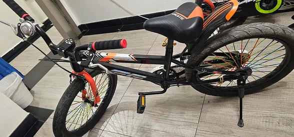 Kids 20-inch Bicycle - Good Condition, Colorful Spokes