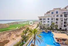 Full golf course view | Furnished | Maids room