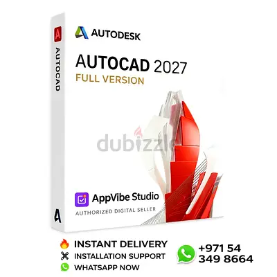 Autodesk AutoCAD 2027 Full Version - Instant Delivery (Digital License)