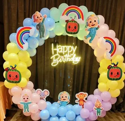Balloons decorations services Available