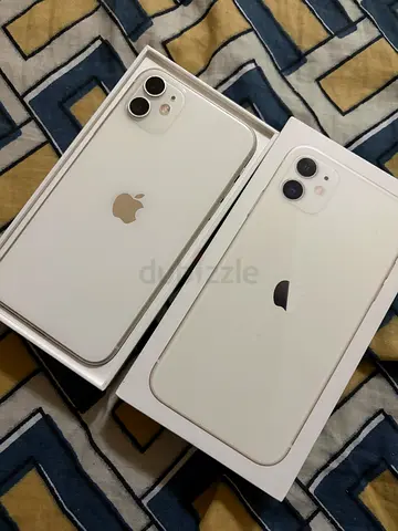Apple iPhone 11 White with Box - Good Condition