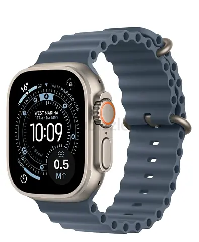 Apple Watch Ultra 3-style Smartwatch with Rugged Silicone Band (Good Condition)
