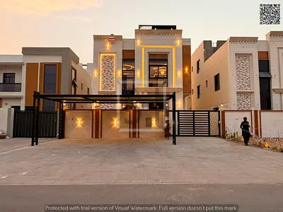 Villa for sale opposite a garden, including registration fees, electricity, water and air conditioning.