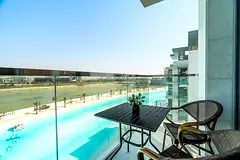 Exclusive Furnished 1BHK with balcony in Meydan Lagoon Community