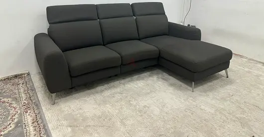 Like new condition crate&barrel lshape sofa