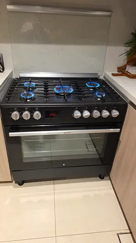 Gorenje Black Ga cooker 90x60cm