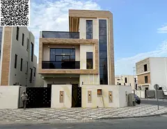 **Luxury villa for sale in Al Bahia – 3 floors** Super deluxe finishing + private pool. Freehold o