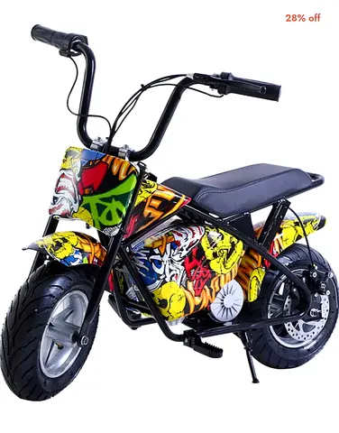 Kids Electric Mini Dirt Bike - Battery Powered Ride-On Motorcycle