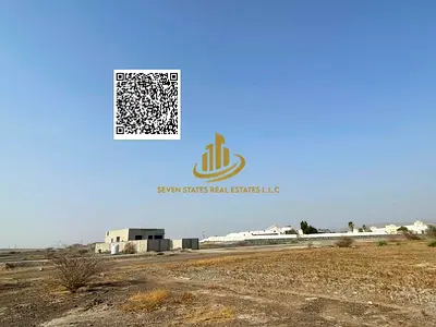 Land for sale in Al Manama 8, Ajman | Directly opposite Al Manama Kindergarten | Asphalt road | 3,175 sq ft | Only AED 150,000